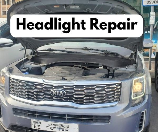 Car headlight repair Dubai